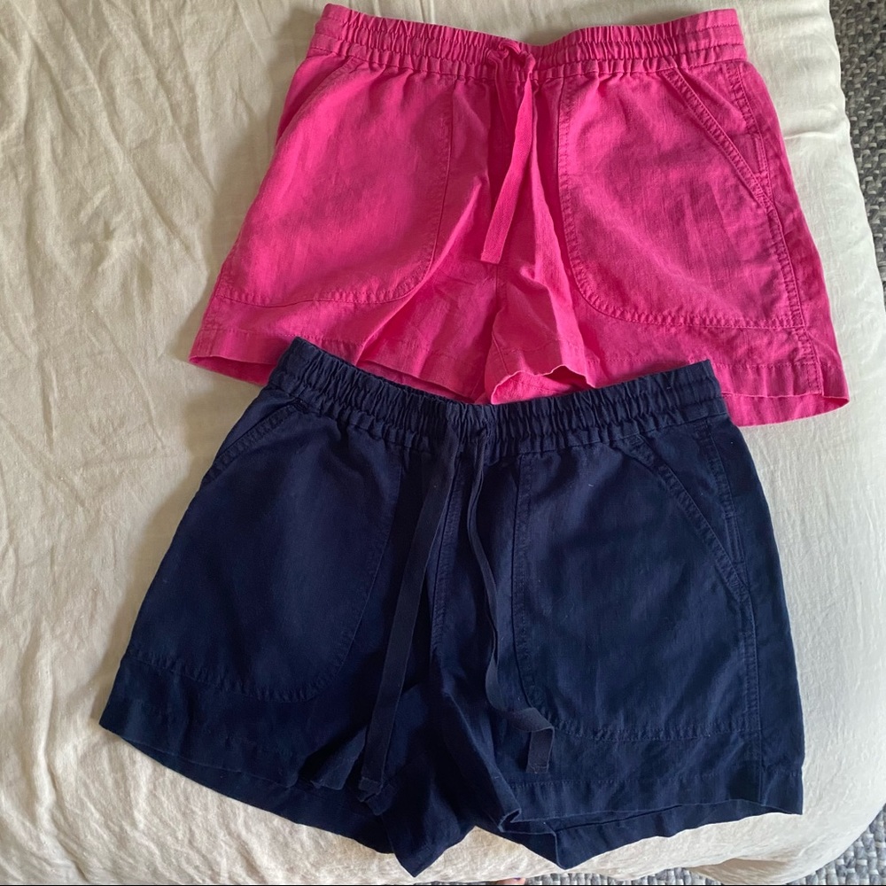 Jcrew factory linen blend shorts size xs